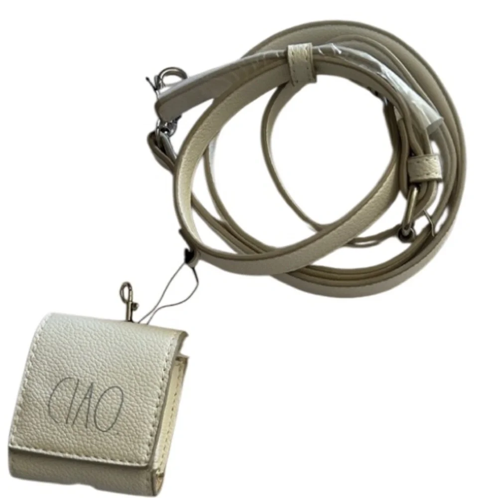 NWOT White Leather Crossbody Bag Strap replacement